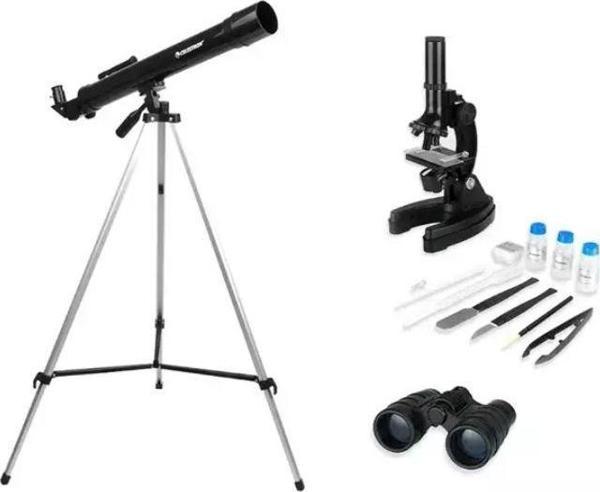 Celestron 22010 Bilim Kiti Teleskop, Dürbün ve Mikroskop Seti - Image 1