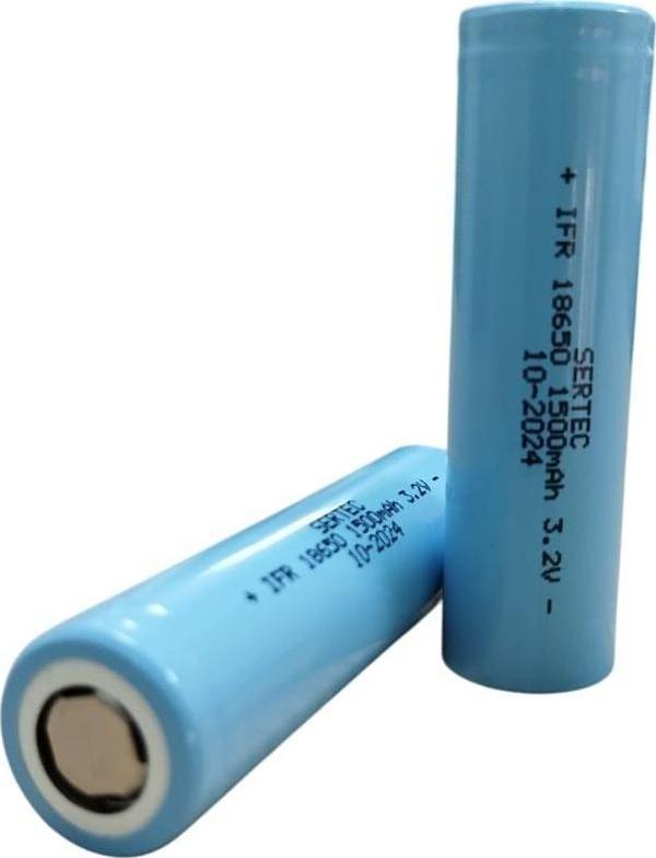 Büro Ev Ofis Hobi Atölyesi için 18650 1500MAH 3.2V IFR Şarj Edilir Life Pil - Image 1