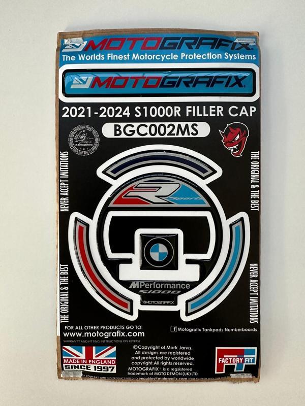 Motografix Filler Cap (Depo Kapağı) Sticker (BMW S - M 1000 R/RR 21-25) - Image 1