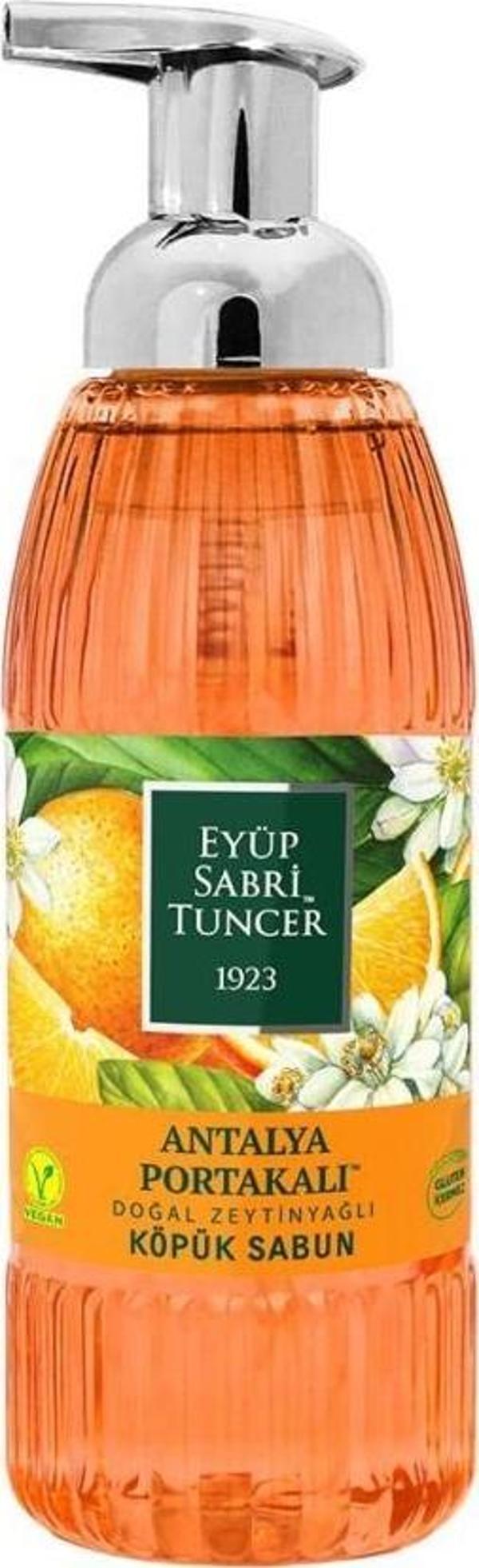 Eyüp Sabri Tuncer 500ml Köpük Antalya Portakalı Sabun Pet Şişe - Image 1