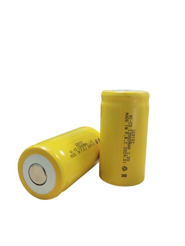 Büro Ev Ofis Hobi Atölyesi için 3000MAH 1.2V C Orta Boy - Ni-CD Başsız Flat Head Şarjlı Pil - Image 1