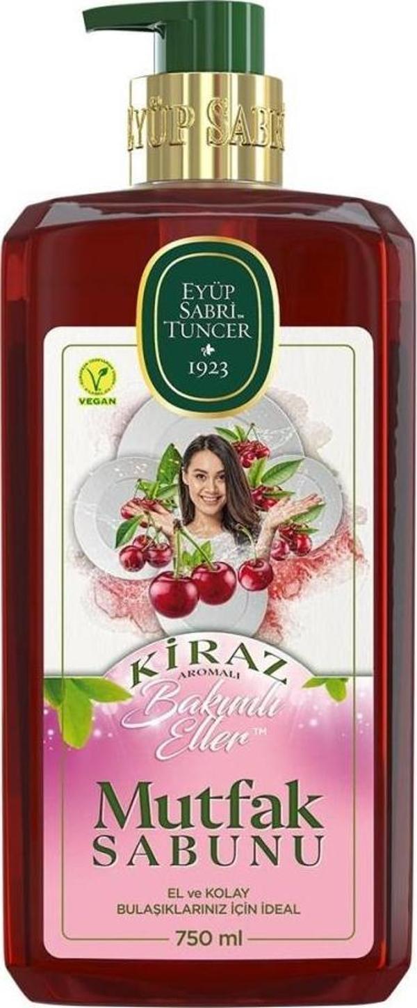 Eyüp Sabri Tuncer 750ml Kiraz Aromalı Mutfak Sabunu - Image 1
