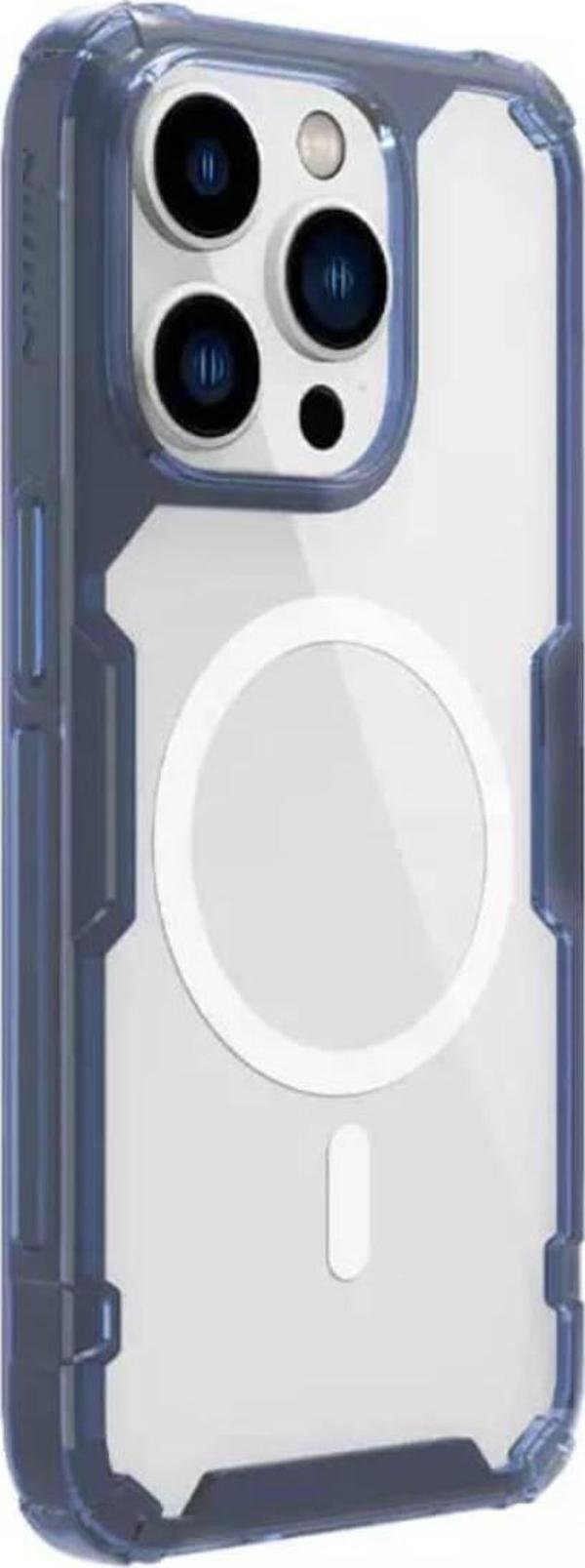 Nillkin TPU Pro Manyetik iPhone 14 Pro İçin Kılıf - Mavi - Image 1