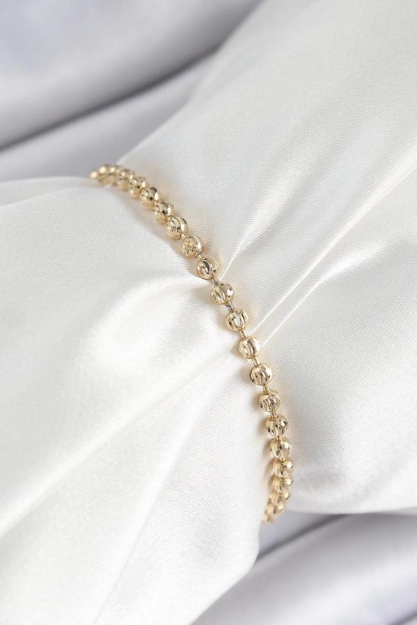 Xuping Pirinç Dorika Model Gold Renk Kadın Bileklik - Image 1