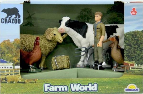 Nessiworld Farm World Çiftlik Hayvanları Küçük Oyun Seti - Image 1