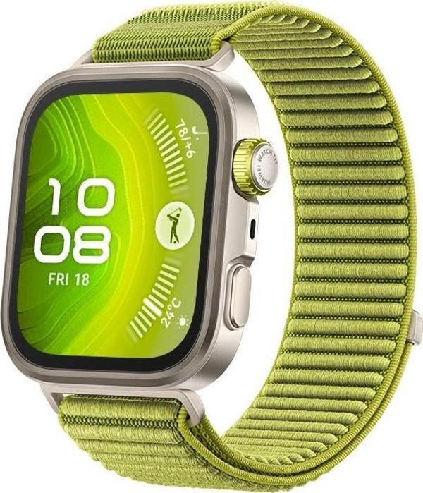 Huawei Watch Fit 4 Pro (Huawei Türkiye Garantili) - Yeşil - Image 1
