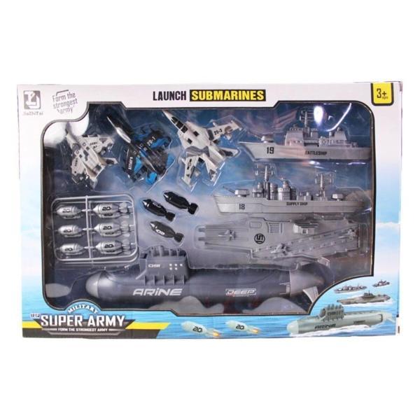 Nessiworld KZL-T074 Denizaltılı Savaş Oyun Seti -Kızılkaya Oyuncak - Image 1
