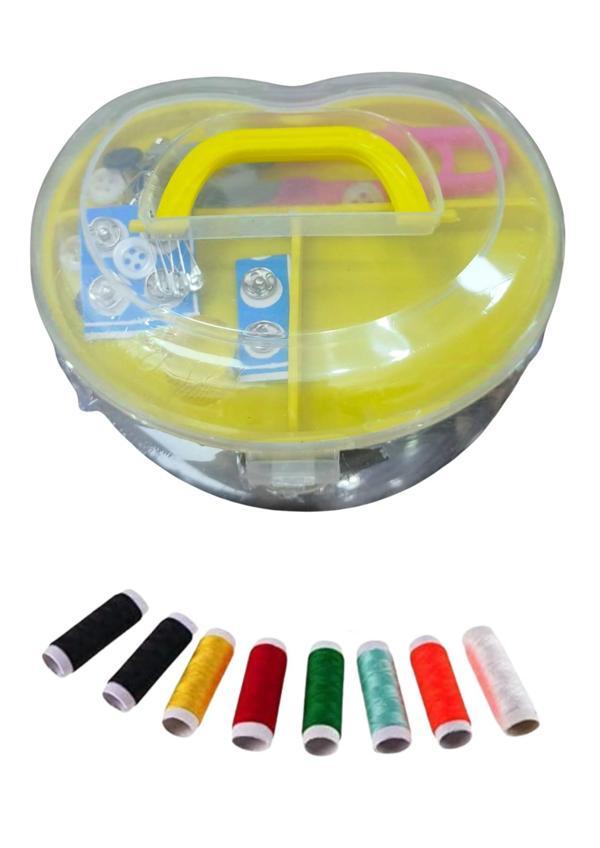 İplik Set Büyük Kalp Plastik Dikiş Seti - Image 1
