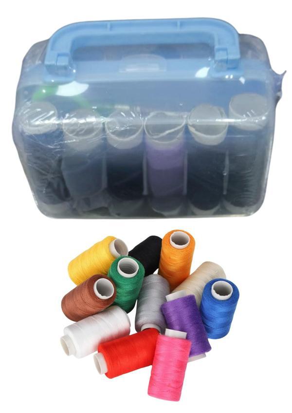 İplik Set Kare Plastik Dikiş Seti (Renk Stok Durumuna Göre) - Image 1