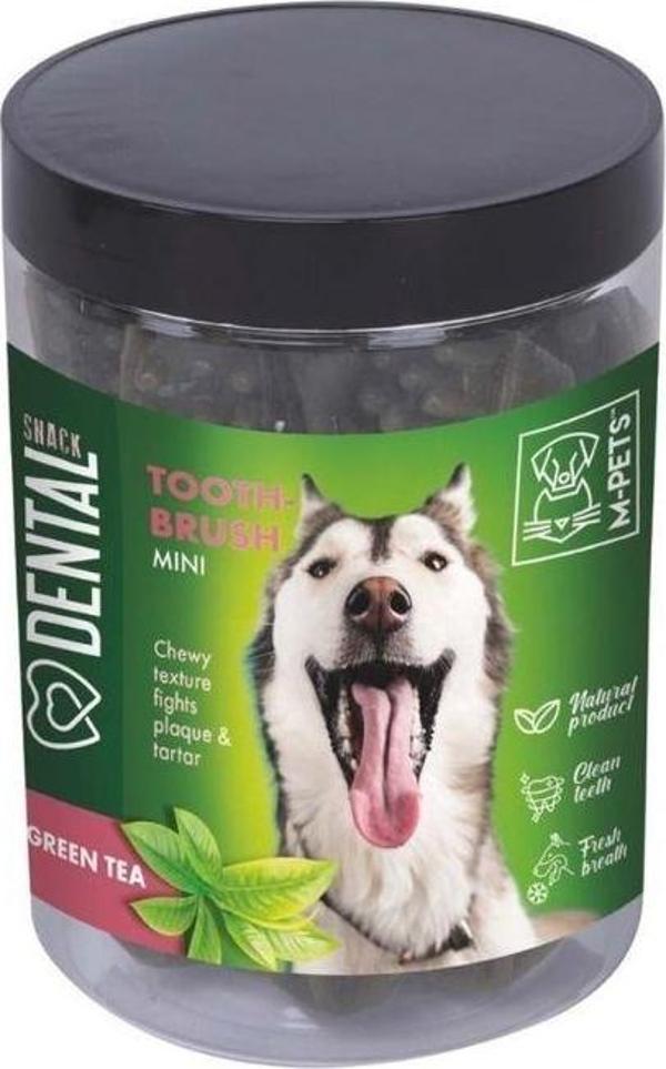 M-Pets Yeşil Çay Özlü Diş Sağlığı Destekleyici Orta ve Büyük Irklar İçin Köpek Ödülü 330 Gr - Image 1