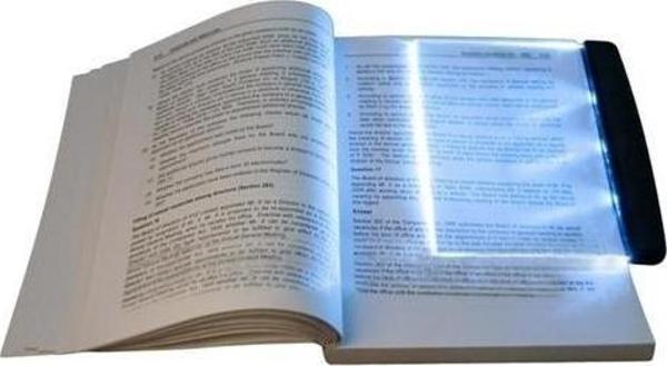 Kitap Arası Okuma Işığı Led Panel Kitap Okuma Lambası - Image 1