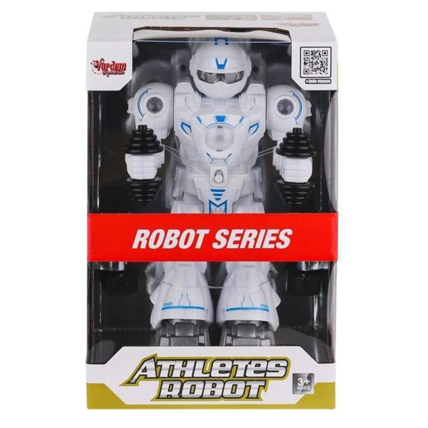 Nessiworld DF-6026 Işıklı ve Müzikli Hareketli Atletik Sporcu Robot -Vardem Oyuncak - Image 1