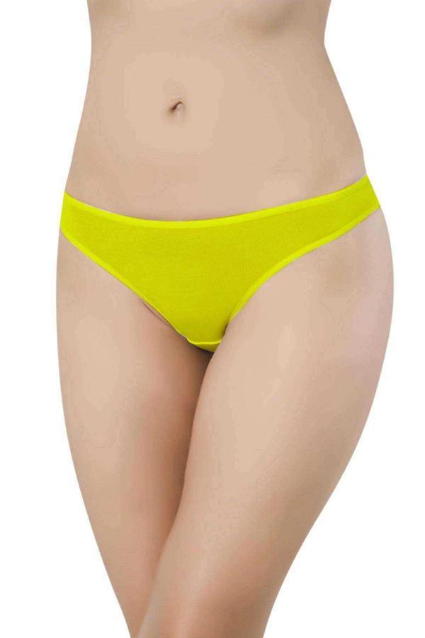 10 adet Süper Eko Set Likralı Kadın Slip Külot Çok Renkli - Image 1