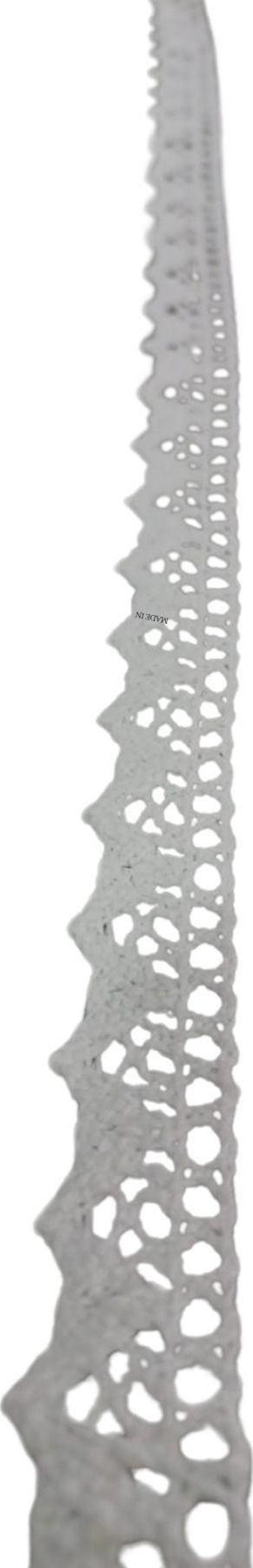Kopanaki Dantel en 1,5 cm Beyaz 10 Metre - Image 1