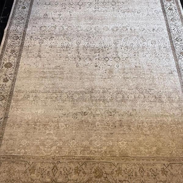 Hoom Rugs Woolly 4127 Krem Modern Salon Halısı - Image 1