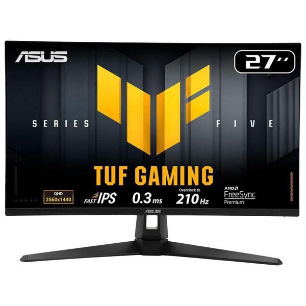 ASUS TUF Gaming VG27AQ5A 27 inç 210Hz 0.3ms 2K QHD Adaptive Sync Fast IPS Gaming Monitör - Image 1