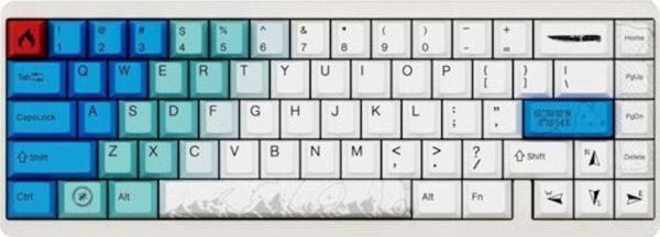 Varmilo Muse65 He Summit %65 Gateron Magnetic Jade Pro Manyetik Switch He Rgb Mekanik Gaming Klavye - Image 1
