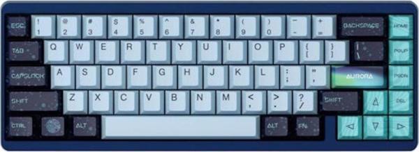 Varmilo Muse65 He Aurora %65 Ttc King Of Magnetic Rgb He Hotswap Mekanik Gaming Klavye - Image 1