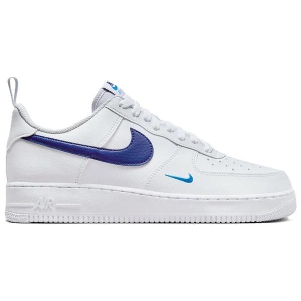 Nike Air Force 1 07 Unisex Sneaker White Unisex Günlük Spor Ayakkabı Beyaz Mavi - Image 1
