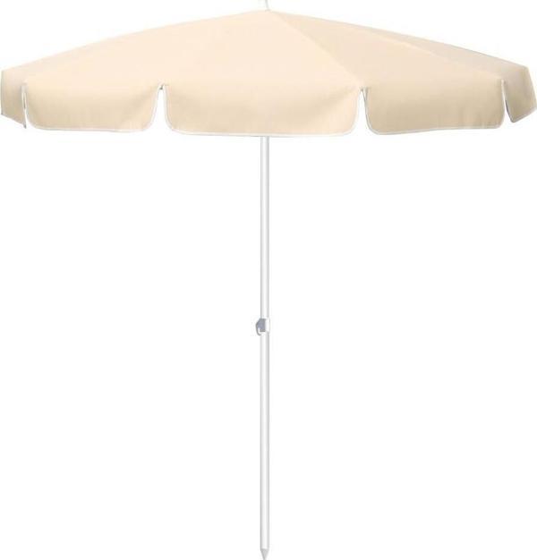 Plaj Şemsiye 200 cm Krem Renkli Eğim Verilebilir - Image 1