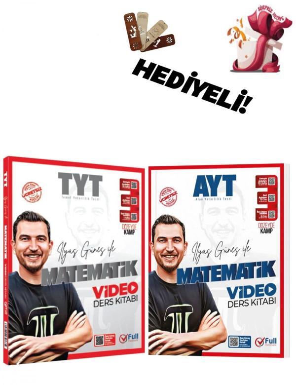 Full Matematik TYT - AYT Matematik Video Ders Kitabı Seti 2 Kitap Full Matematik Yayınları - Bi bigelio - Image 1