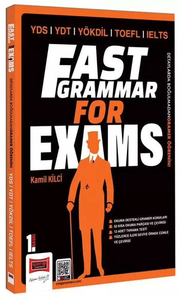 YDS YDT YÖKDİL TOEFL IELTS Fast Grammar For Exams - Kamil Kilci Yargı Yayınları - Bi bigelio - Image 1