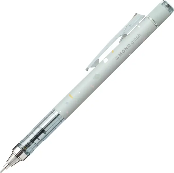 Tombow Mono Graph Terrazzo Color 0.5mm Mekanik Kurşun Kalem - Mist Green / 142B - Image 1