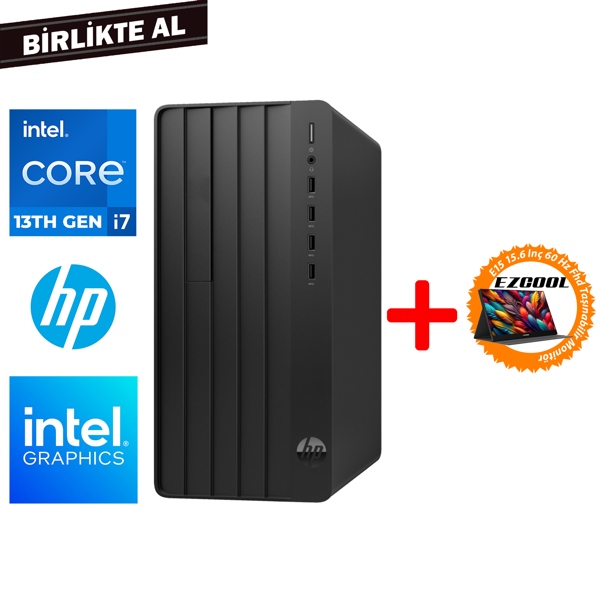 HP Pro Tower 290 G9 i7-13700 32GB 1TB SSD Freedos + 15.6" Monitör B6JC5ES 026 - Image 1
