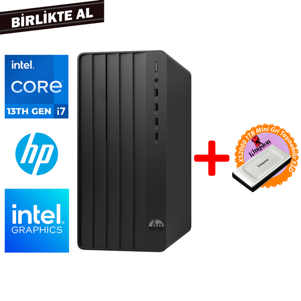 HP Pro Tower 290 G9 i7-13700 32GB 512GB SSD Freedos + XS2000 1 TB SSD B6JC5ES 025 - Image 1