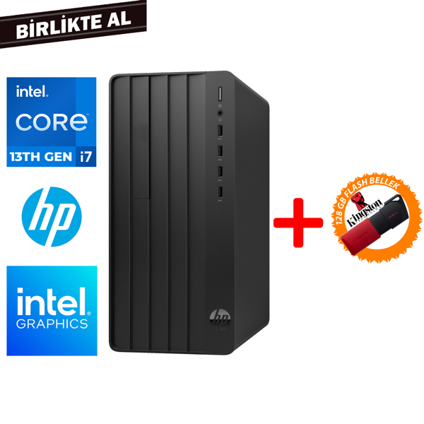 HP Pro Tower 290 G9 i7-13700 32GB 512GB SSD W11P + 128 GB Flash Disk B6JC5ES 035 - Image 1