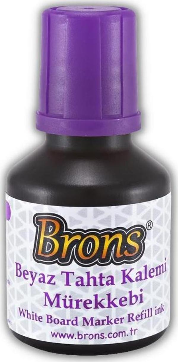 Mor Yazı Tahta Kalem Mürekkebi 30 ml 1 Adet Brons Tahta Kalemi Mürekkebi 1 Adet - Image 1