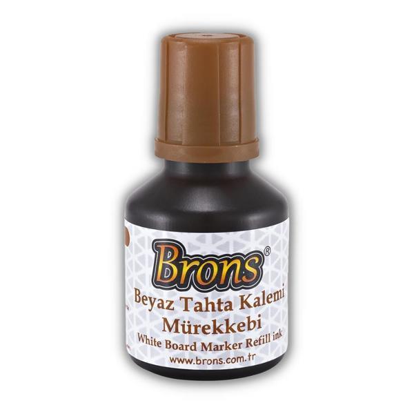 Kahverengi Yazı Tahta Kalem Mürekkebi 30 ml 1 Adet Brons Tahta Kalemi Mürekkebi 1 Adet - Image 1
