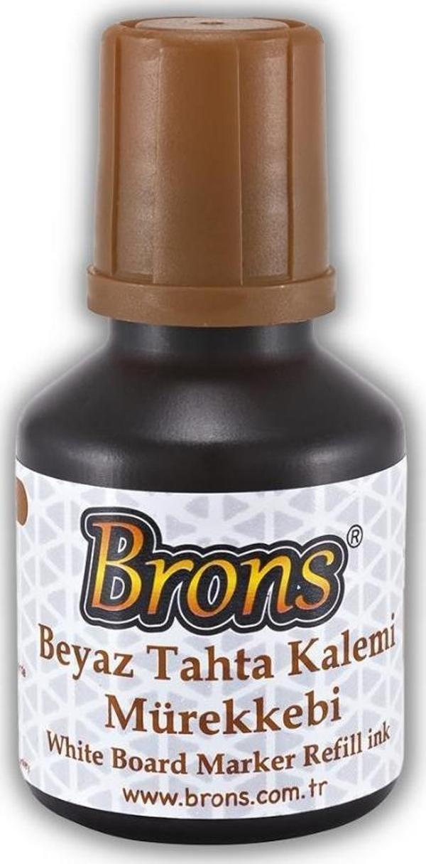 Kahverengi Yazı Tahta Kalem Mürekkebi 30 ml 1 Adet Brons Tahta Kalemi Mürekkebi 1 Adet - Image 1