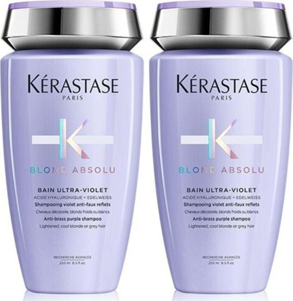 Blond Absolu Bain Ultra Violet Sarı Ve Gri Saçlar Için Şampuan 250 Ml - Image 1