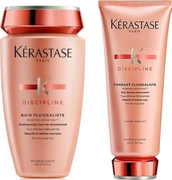 Discipline Bain Fluidealiste Şampuan 250 Ml + Fondant Fluidealiste Saç Kremi 200ml - Image 1