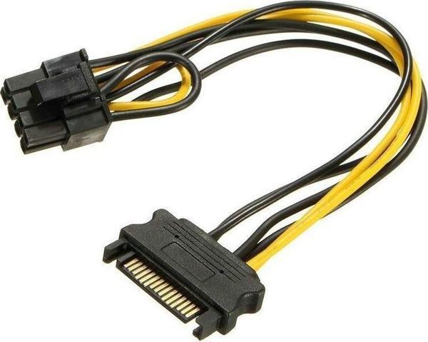 Sata to 8 pin PCI-E Ekran Kartı Güç Çevirici Kablo - Image 1