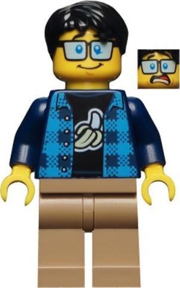 Lego Minifigür Hidden Side Paul hs020 - Image 1