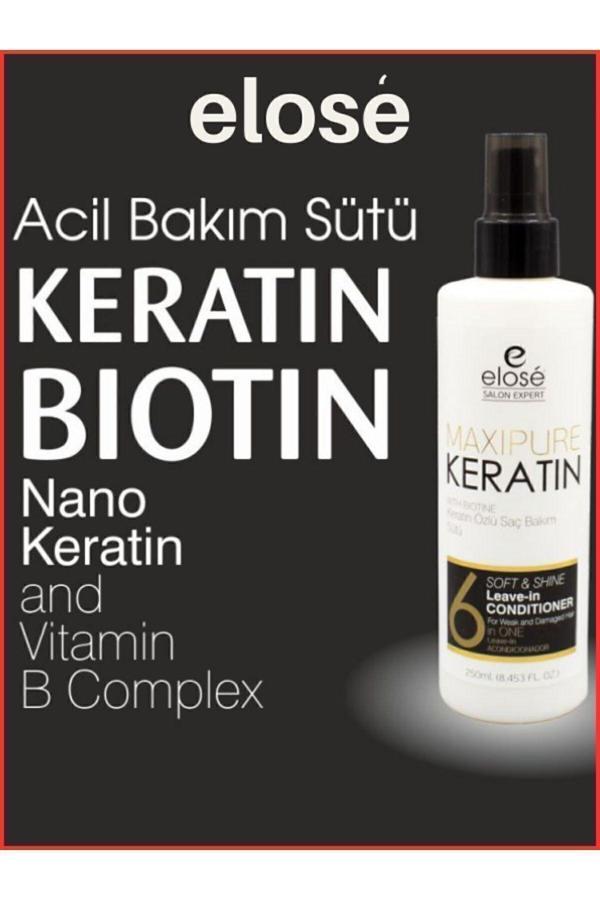 Elose Keratin Saç Bakım Sütü 250 Ml - Image 1