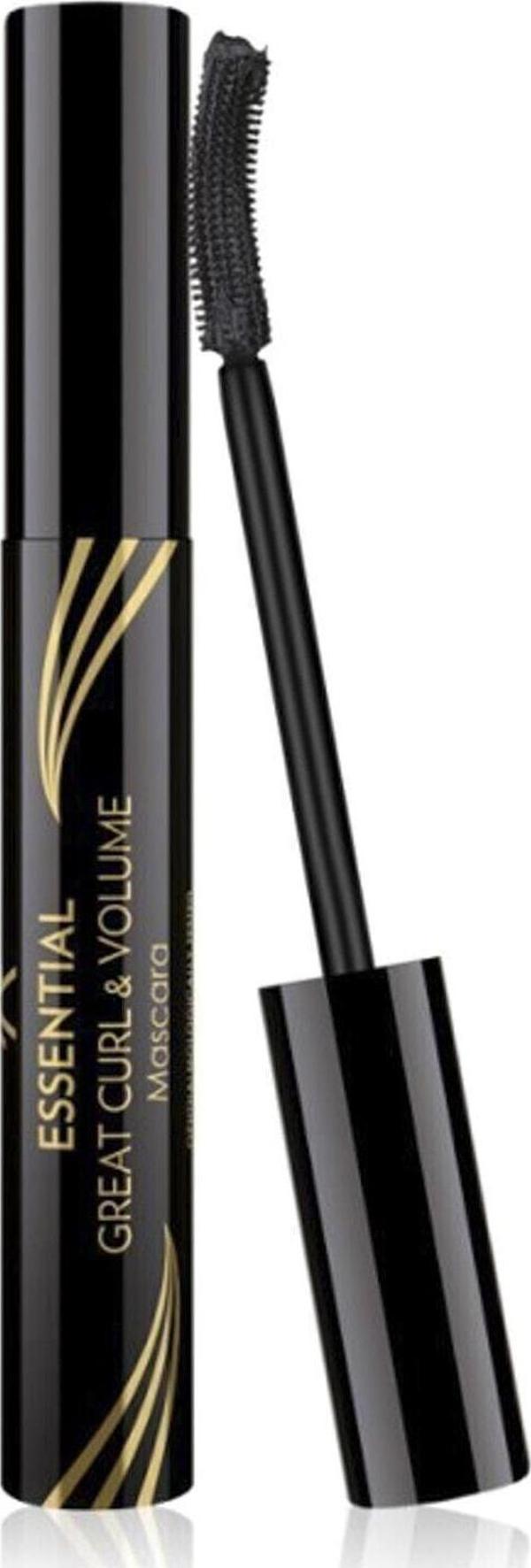 Golden Rose Kıvrım & Hacim Etkili Siyah Maskara - Essential Great Curl & Volume Mascara Kıvrım - Image 1