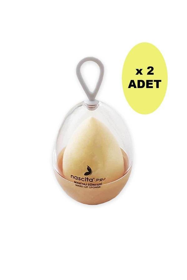 Nascita Kutulu Yumurta Makyaj Süngeri Sarı X 2 Adet - Image 1