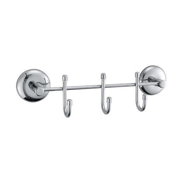 3 Kancalı Dekoratif Askılık Mutfak Banyo Duvar Yüzeyi Askısı - Image 1