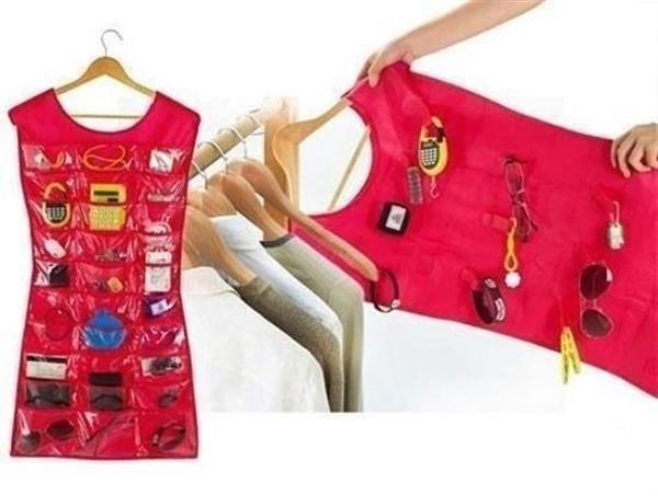 Elbise Şeklinde Takı Organizeri - Pembe - Image 1