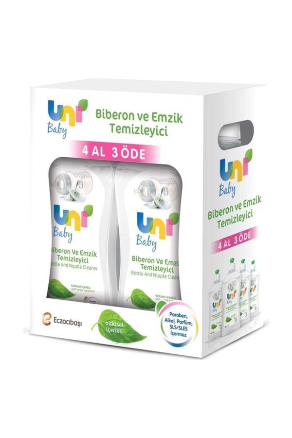 Uni Baby Biberon Ve Emzik Temizleyici Set 4'Lü 500 Ml - Image 1