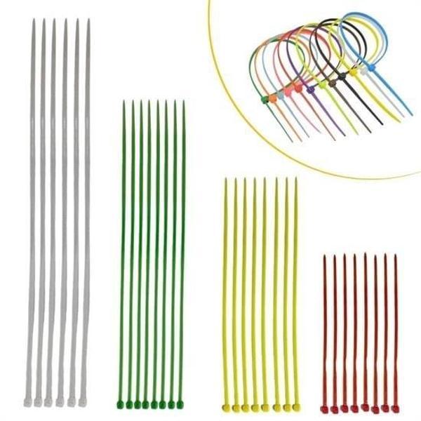 30 Parça Plastik Kablo Kelepçe Seti Kablo Düzenleyici Bağlama Bantları - Image 1