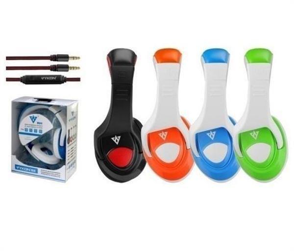 Vykon MQ4440mm Sürücülü Mikrofonlu Bilgisayar Kulaklığı Jak Girişli - Image 1