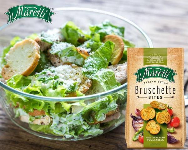 Maretti Bruschette Medıterranean Vegetables Akdeniz Sebzeli Kızartılmış Ekmek  - Image 1