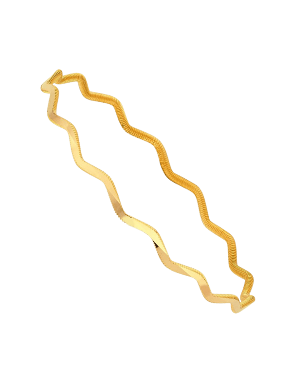 10 gr 22 Ayar Zigzag Ajda Bilezik - Image 1