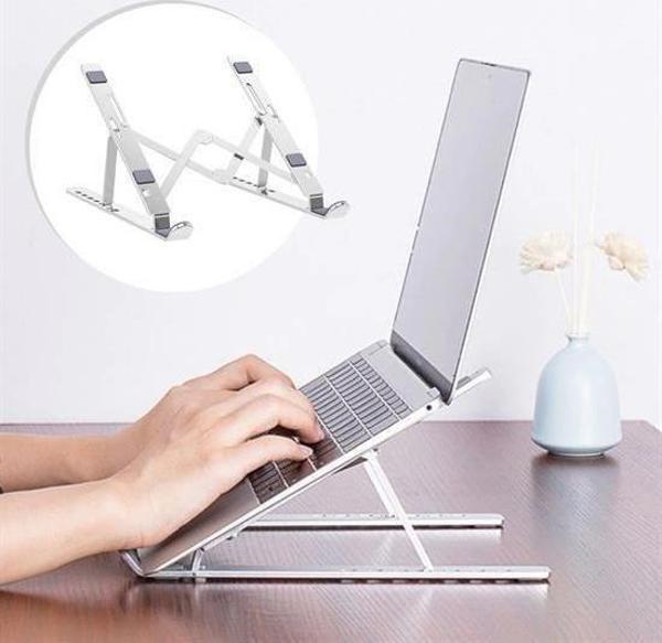 Ayarlanabilir Dizüstü Destek Tabanı Tamamen Katlanabilir Taşınabilir Laptop Yükseltici - Image 1