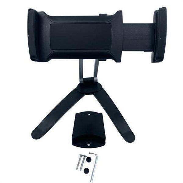 360 Derece Dönebilen Mutfak Masaüstü Telefon Tablet Tutucu Ayarlanabilir Esnek Ayaklı Metal - Image 1