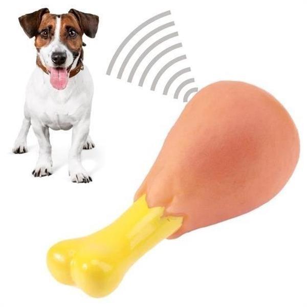 Köpekler İçin Oyuncak Tavuk Budu - Image 1